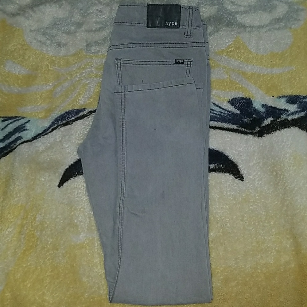 Gray skinny jeans 32×32